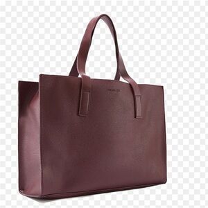Rachel Zoe Arialith Bordo Large Tote Bag Burgundy Faux Vegan Leather